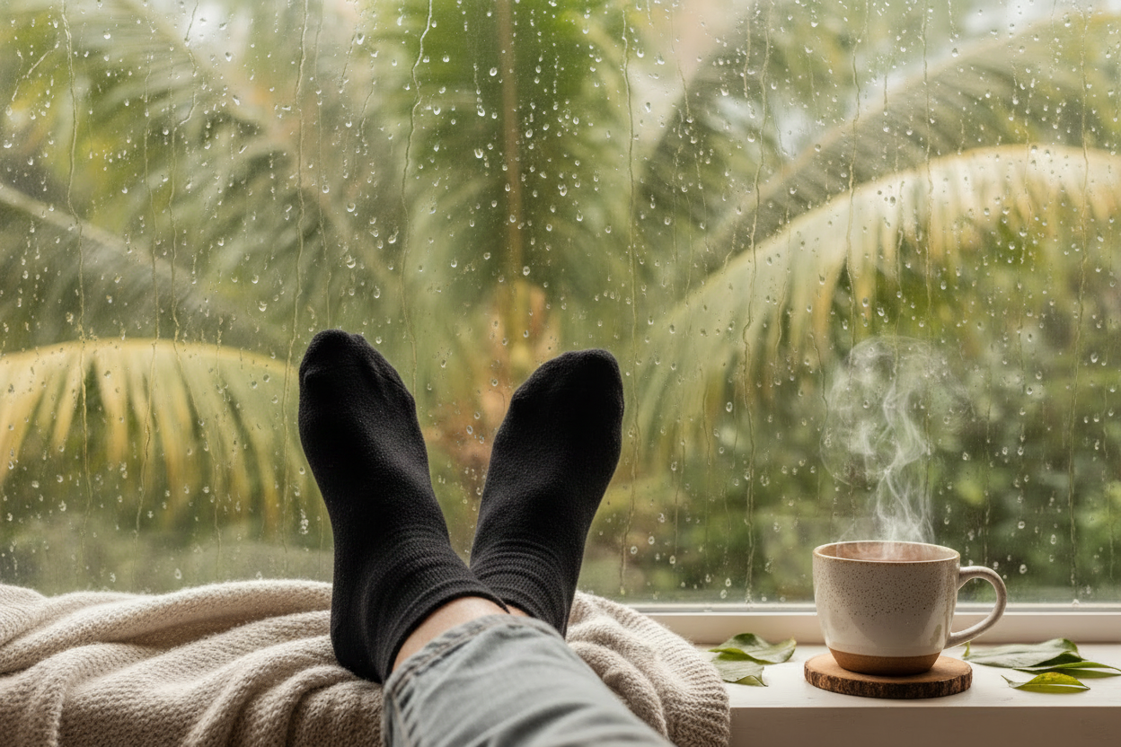 Why Monsoon Socks Keep Your Feet Dry and Comfortable